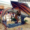 Carica l'immagine nel visualizzatore della galleria, MCSDINO Fantasy And Mystery Animatronic Bronze Dragon-DRA014