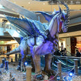 Carica l'immagine nel visualizzatore della galleria, MCSDINO Fantasy And Mystery Animatronic Monster Ice Dragon Robot-DRA022