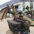 Carica l'immagine nel visualizzatore della galleria, MCSDINO Fantasy And Mystery Best Giant Animatronic Guardian Dragon Robot-DRA015