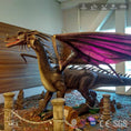 Load image into Gallery viewer, MCSDINO Fantasy And Mystery Black Dragon(Preto) Dragon Robot -DRA004