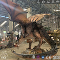 Carica l'immagine nel visualizzatore della galleria, MCSDINO Fantasy And Mystery Robotic Red Eyed Dragon Fire Breathing Monster-DRA029