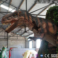 Cargar la imagen en la vista de la galería, MCSDINO Other Dinosaur Series Animatronic Tyrannosaurus Hide In The Cave Aniamtronic Scene-OTD019