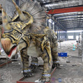 Load image into Gallery viewer, MCSDINO Other Dinosaur Series Armored Animatronic Dinosaur Dinosaur Warrior-OTD010