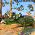 Load image into Gallery viewer, MCSDINO Other Dinosaur Series Climbing Dinosaur Triceratops Climb in Playground-OTD017