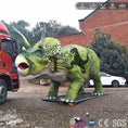 Load image into Gallery viewer, MCSDINO Other Dinosaur Series Climbing Dinosaur Triceratops Climb in Playground-OTD017
