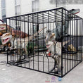 Cargar la imagen en la vista de la galería, MCSDINO Other Dinosaur Series Dinosaurs Raptors Trapped In The Cage-OTD012