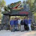 Load image into Gallery viewer, MCSDINO Other Dinosaur Series Jurassic Park Gate Entry Dino Park-OTD032