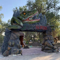 Load image into Gallery viewer, MCSDINO Other Dinosaur Series Jurassic Park Gate Entry Dino Park-OTD032