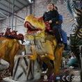 Load image into Gallery viewer, MCSDINO Ride And Scooter 2 seats Jurassic Park the T-Rex Dinosaur Ride For Sale-RD002