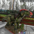 Load image into Gallery viewer, MCSDINO Ride And Scooter Amusement Dinosaur Ride Parasaurolophus-RD007