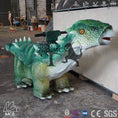 Carica l'immagine nel visualizzatore della galleria, MCSDINO Ride And Scooter Best Amusement Park Electric Ankylosaur Ride-RD016