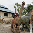Carica l'immagine nel visualizzatore della galleria, MCSDINO Ride And Scooter Brachiosaurus Dinosaur Kids Ride-RD008A