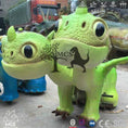 Load image into Gallery viewer, MCSDINO Ride And Scooter Coin Operated Hideous Zippleback Dragon Ride-RD036