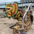 Carica l'immagine nel visualizzatore della galleria, MCSDINO Ride And Scooter Dilophosaurus Kiddie-Ride-RD001B