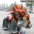 Load image into Gallery viewer, MCSDINO Ride And Scooter Dinosaur Scooter Styracosaurus Dino Ride-RD020