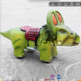 Charger l'image dans la visionneuse de la galerie, MCSDINO Ride And Scooter Playground Dinosaur Kids Ride Protoceratops Scooter-RD017