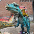 Load image into Gallery viewer, MCSDINO Ride And Scooter Playground Pachycephalosaur Dinosaur Kiddie Ride-RD006