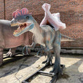 Load image into Gallery viewer, MCSDINO Ride And Scooter Riding Dilophosaurus Amusement Dinosaur Ride-RD001D