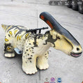 Load image into Gallery viewer, MCSDINO Ride And Scooter Small Dinosaur Car Parasaurolophus-RD018