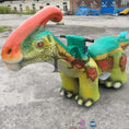 Load image into Gallery viewer, MCSDINO Ride And Scooter Small Dinosaur Car Parasaurolophus-RD018