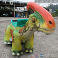 Load image into Gallery viewer, MCSDINO Ride And Scooter Small Dinosaur Car Parasaurolophus-RD018