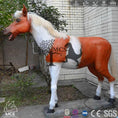 Bild in Galerie-Betrachter laden, MCSDINO Robotic Animals Amusement Equipment Lifelike Robotic Horse Statue