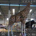 Bild in Galerie-Betrachter laden, MCSDINO Robotic Animals Animal Statue Robotic Giraffe