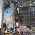 Bild in Galerie-Betrachter laden, MCSDINO Robotic Animals Animal Statue Robotic Giraffe