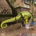 Bild in Galerie-Betrachter laden, MCSDINO Robotic Animals Animatronic Animal Jacksons Chameleon Model