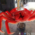 Cargar la imagen en la vista de la galería, MCSDINO Robotic Animals Animatronic Giant King Crab Model