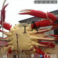 Cargar la imagen en la vista de la galería, MCSDINO Robotic Animals Animatronic Giant King Crab Model