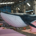 Carica l'immagine nel visualizzatore della galleria, MCSDINO Robotic Animals Blue Whale Model Hanging From Ceiling-MAB005