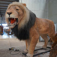 Carica l'immagine nel visualizzatore della galleria, MCSDINO Robotic Animals Giant Lion Animatronic Animal Model-MAL001B