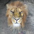 Cargar la imagen en la vista de la galería, MCSDINO Robotic Animals Life Size Lion Head Model Wall Mount-MAL001-1