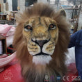 Cargar la imagen en la vista de la galería, MCSDINO Robotic Animals Life Size Lion Head Model Wall Mount-MAL001-1
