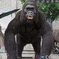 Carica l'immagine nel visualizzatore della galleria, MCSDINO Robotic Animals Lifelike Robotic Gorilla Animatronics Animal