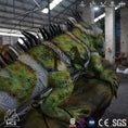 Load image into Gallery viewer, MCSDINO Robotic Animals Rainforest Decoration Green Lizard Model