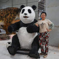 Cargar la imagen en la vista de la galería, MCSDINO Robotic Animals Realistic Panda Model Animatronic Animal-MAP001B