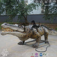 Load image into Gallery viewer, MCSDINO Robotic Animals Realistic Robotic Animal Crocodile Model