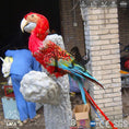 Load image into Gallery viewer, MCSDINO Robotic Animals Robotic Parrot Model Animatronic Macaw