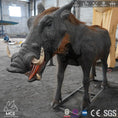Charger l'image dans la visionneuse de la galerie, MCSDINO Robotic Animals Robotic Warthog Jungle Theme Animatronics