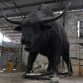 Carica l'immagine nel visualizzatore della galleria, MCSDINO Robotic Beasts Giant Ice Age Bison latifrons Animatronic Beast-AFB002