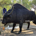 Carica l'immagine nel visualizzatore della galleria, MCSDINO Robotic Beasts Giant Ice Age Bison latifrons Animatronic Beast-AFB002