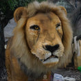 Carica l'immagine nel visualizzatore della galleria, MCSDINO Robotic Beasts Handcrafted Robot Cave Lion Model