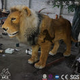 Carica l'immagine nel visualizzatore della galleria, MCSDINO Robotic Beasts Handcrafted Robot Cave Lion Model