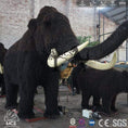 Carica l'immagine nel visualizzatore della galleria, MCSDINO Robotic Beasts Ice Age Animatronic Woolly Mammoth Model-AFW001-1