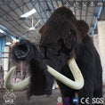 Carica l'immagine nel visualizzatore della galleria, MCSDINO Robotic Beasts Ice Age Animatronic Woolly Mammoth Model-AFW001-1