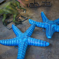 Load image into Gallery viewer, MCSDINO Robotic Monsters Blue Starfish Sculpture Decoration-BFS001