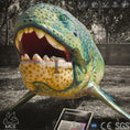 Charger l'image dans la visionneuse de la galerie, MCSDINO Robotic Monsters Garden Decorative Artificial Dunkleosteus Statue-BFD003