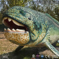 Charger l'image dans la visionneuse de la galerie, MCSDINO Robotic Monsters Garden Decorative Artificial Dunkleosteus Statue-BFD003